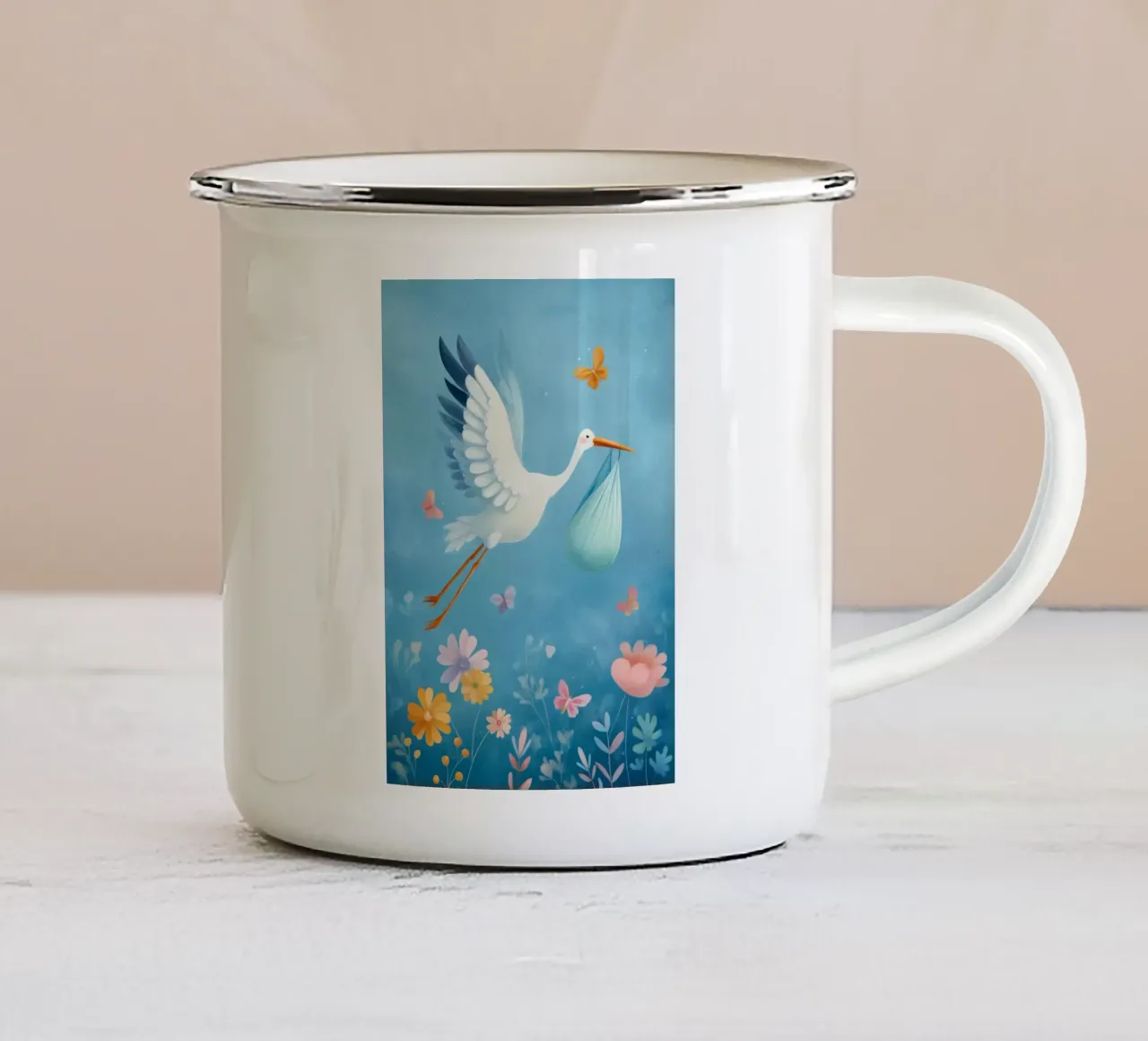 Bundle of Joy tazza in smalto da Kiara