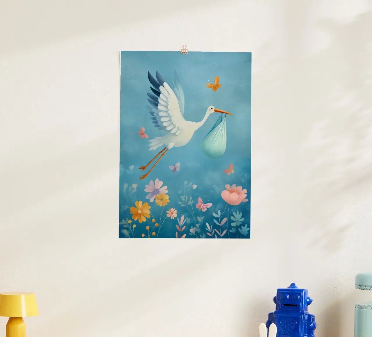 Bundle of Joy poster con telaio in alluminio da Kiara