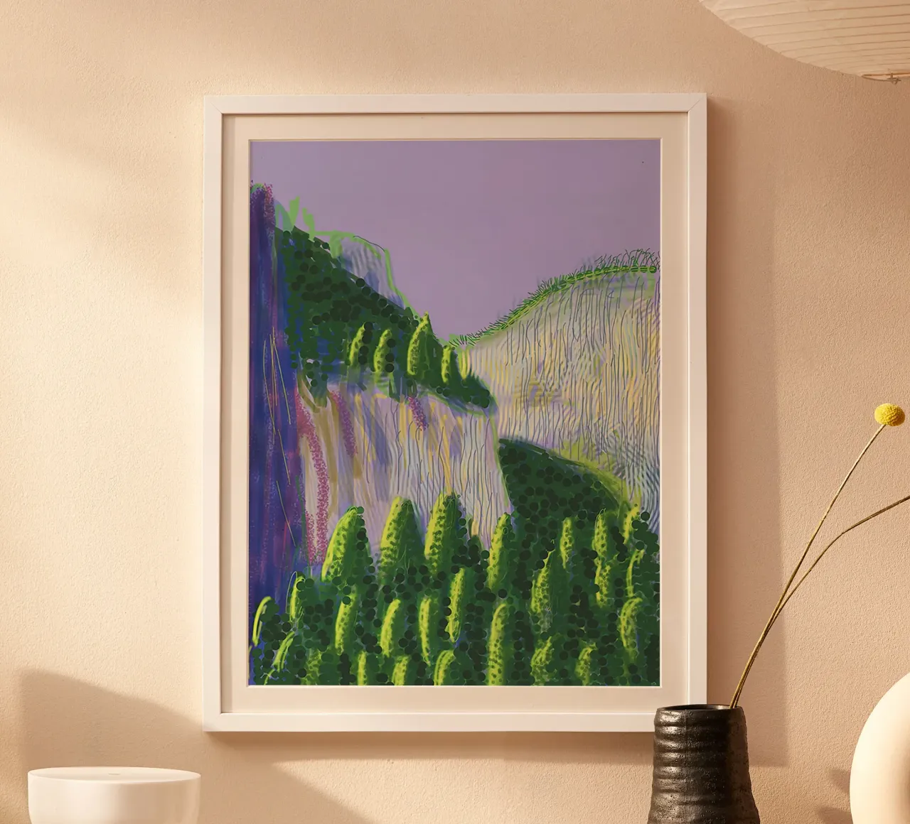 Yosemite n. 11, 2010 poster con telaio in legno da Glen Stephens