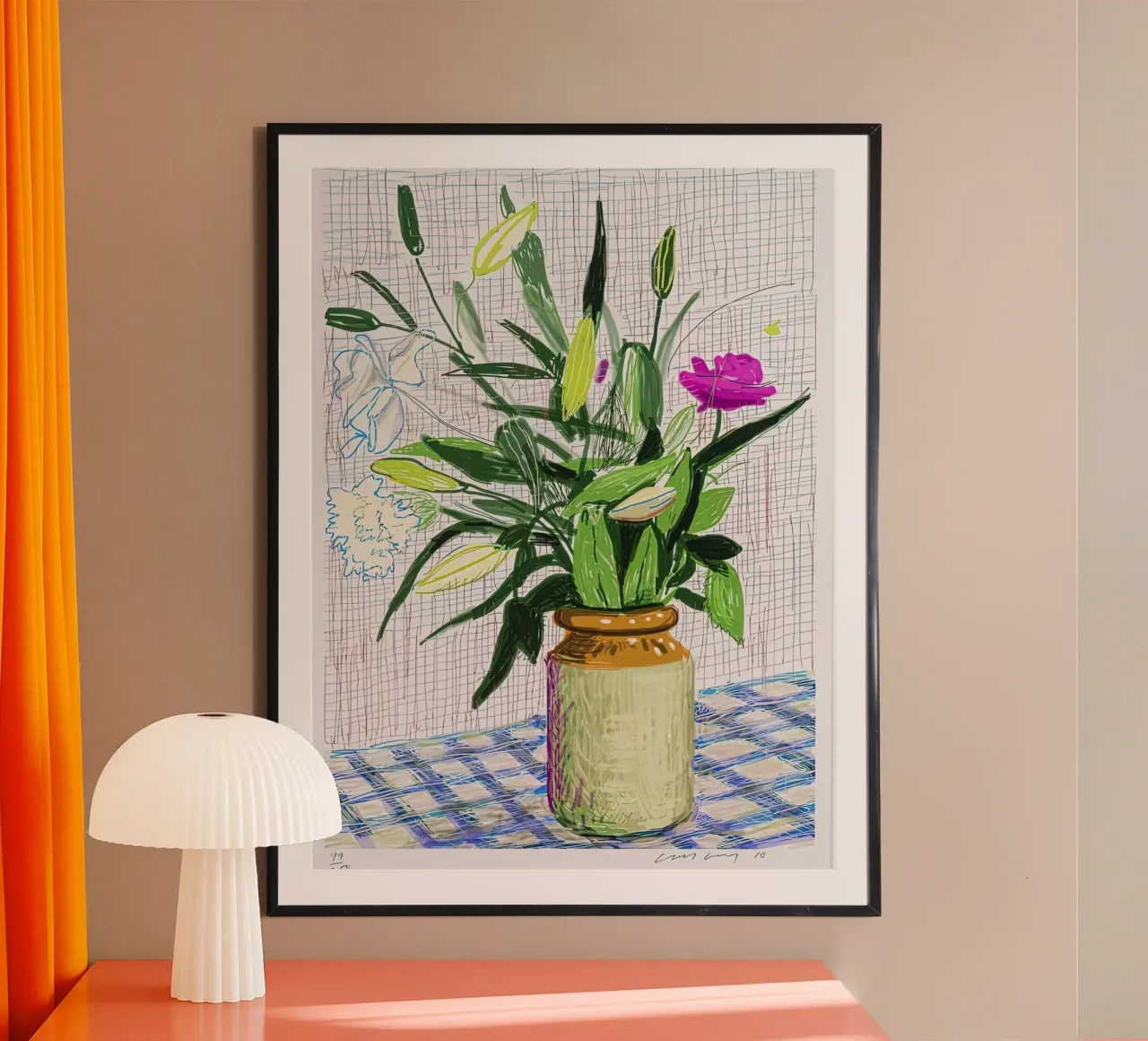 Senza titolo n. 516, da Un libro più grande poster con telaio in alluminio da Glen Stephens