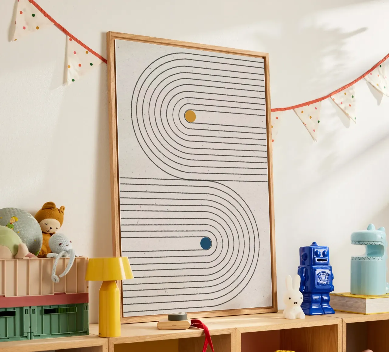 Simple Blance Dots plexiglass da The Miuus Studio