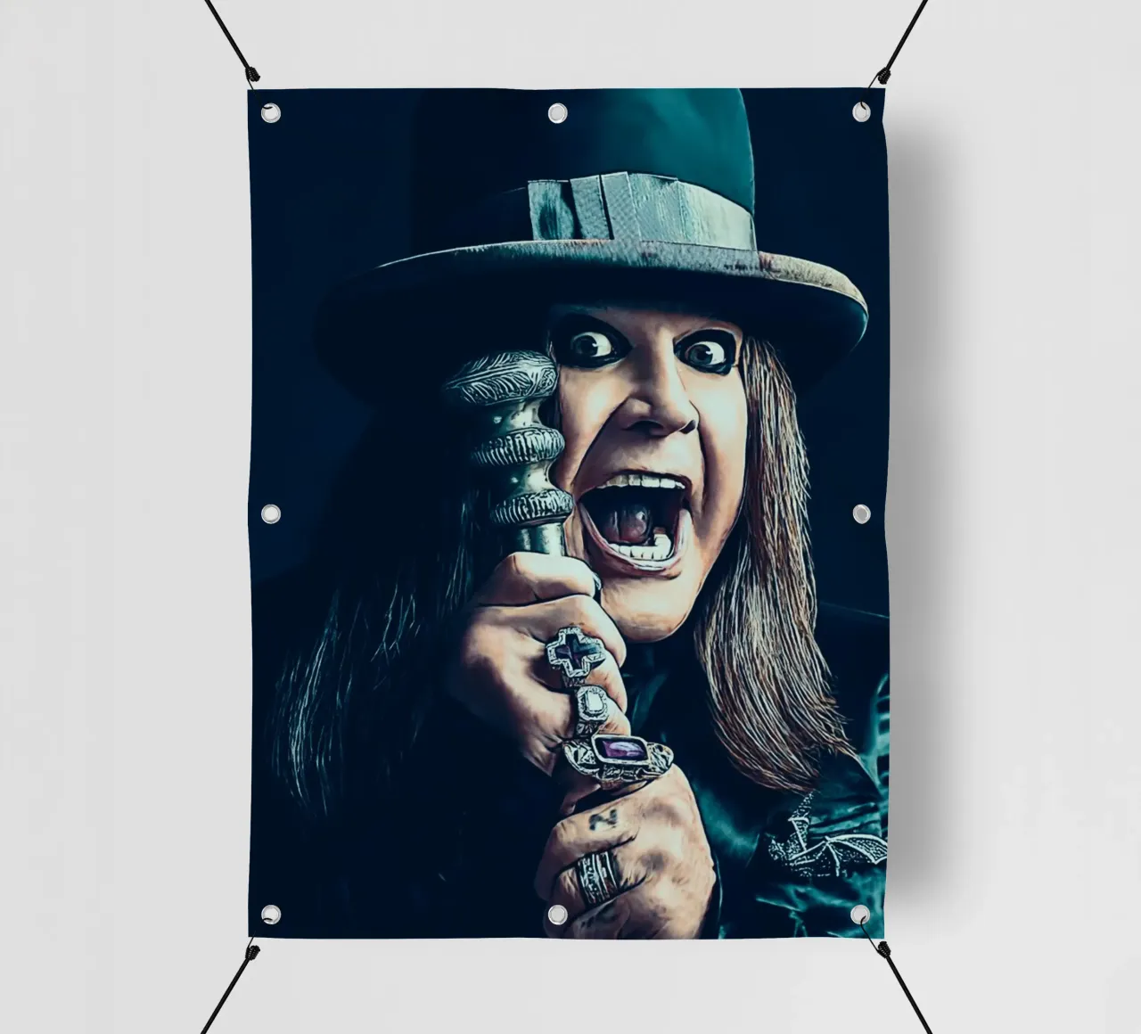 Ozzy Osbourne telo in pvc da Musadad Shop