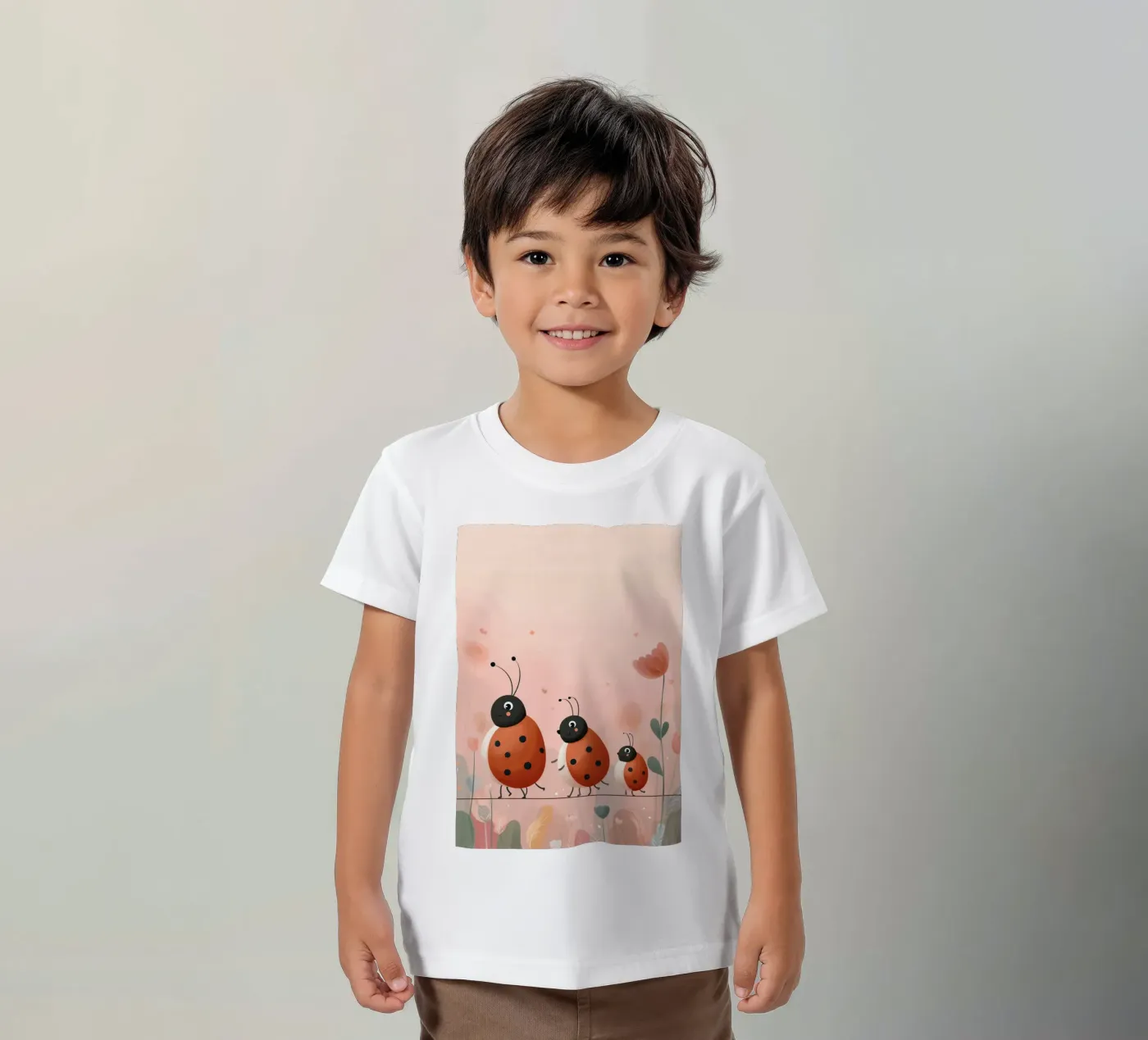 Ladybug Parade t-shirt bambini da Kiara