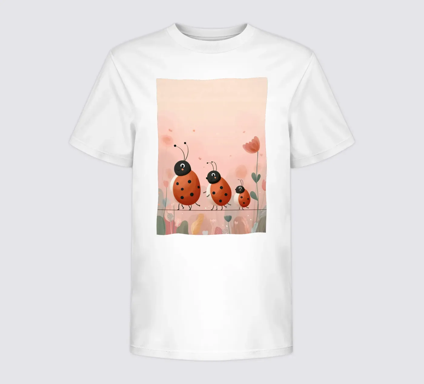 Ladybug Parade t-shirt bambini da Kiara