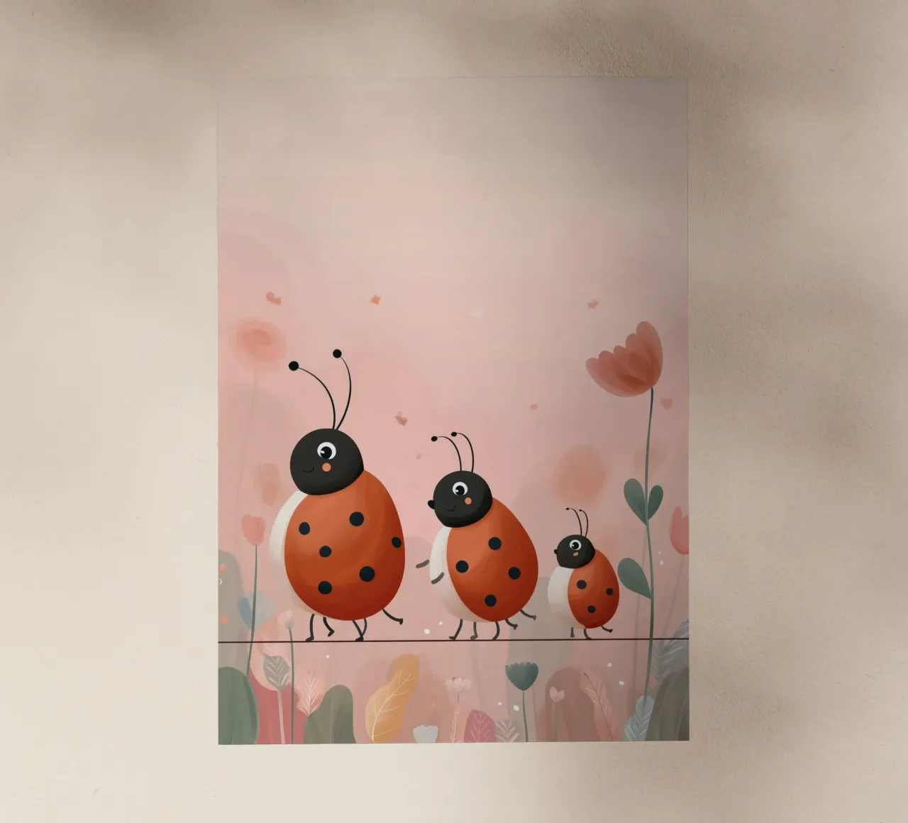 Ladybug Parade pellicola backlit da Kiara