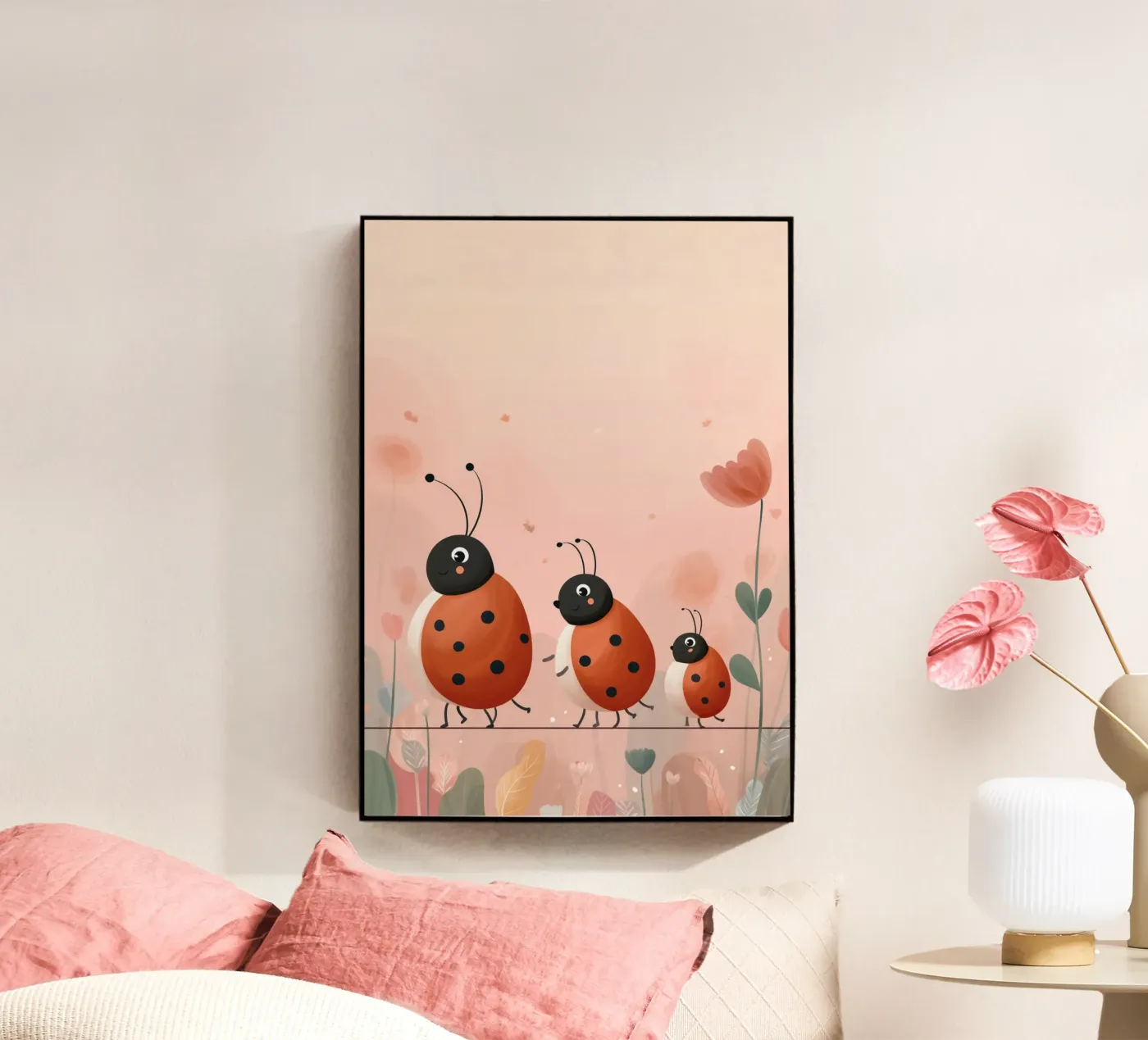 Ladybug Parade plexiglas de Kiara