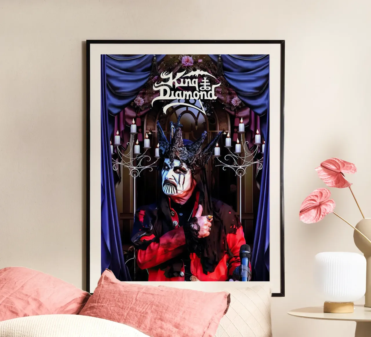 King Diamond poster da Musadad Shop