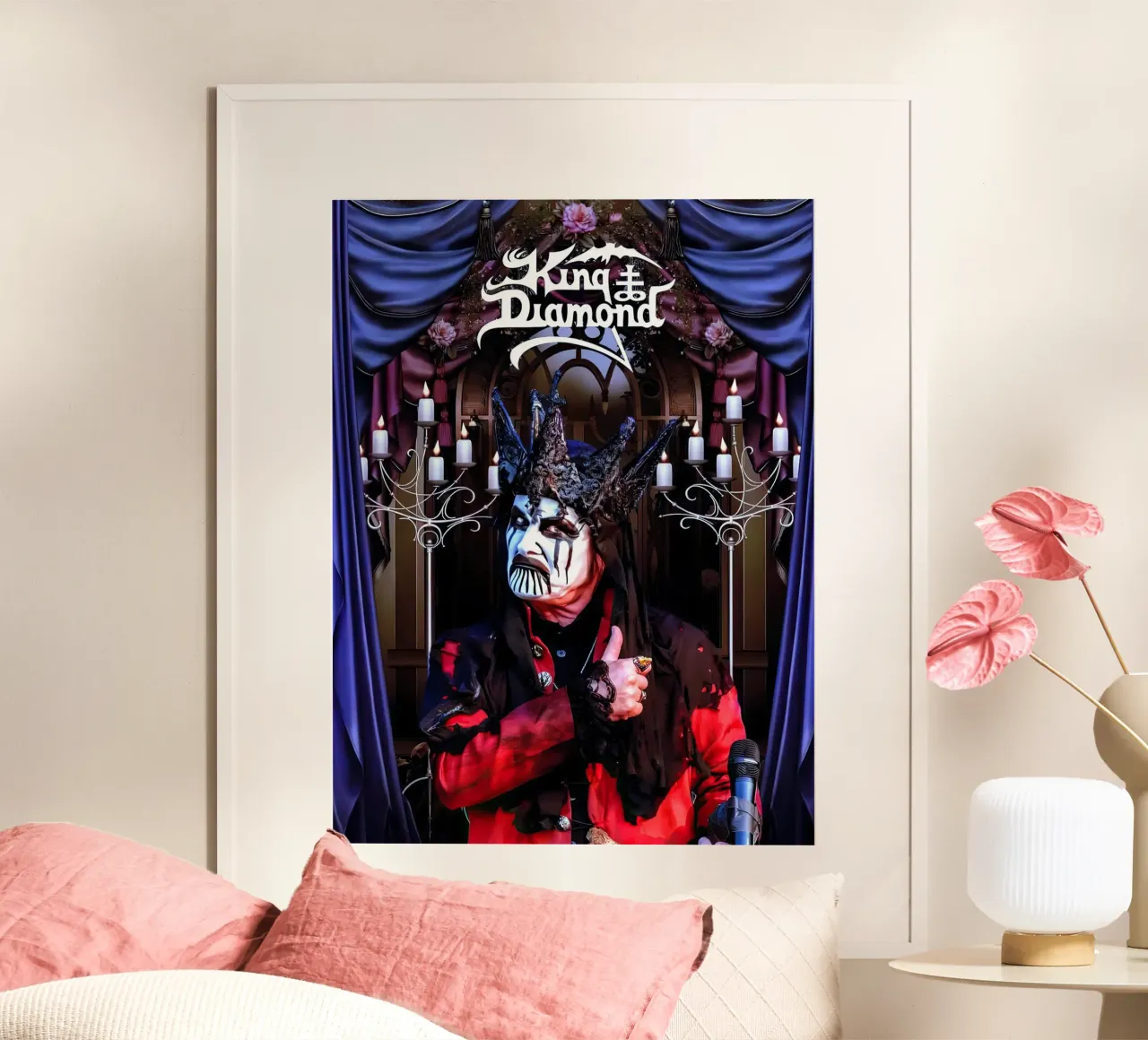 King Diamond poster da Musadad Shop