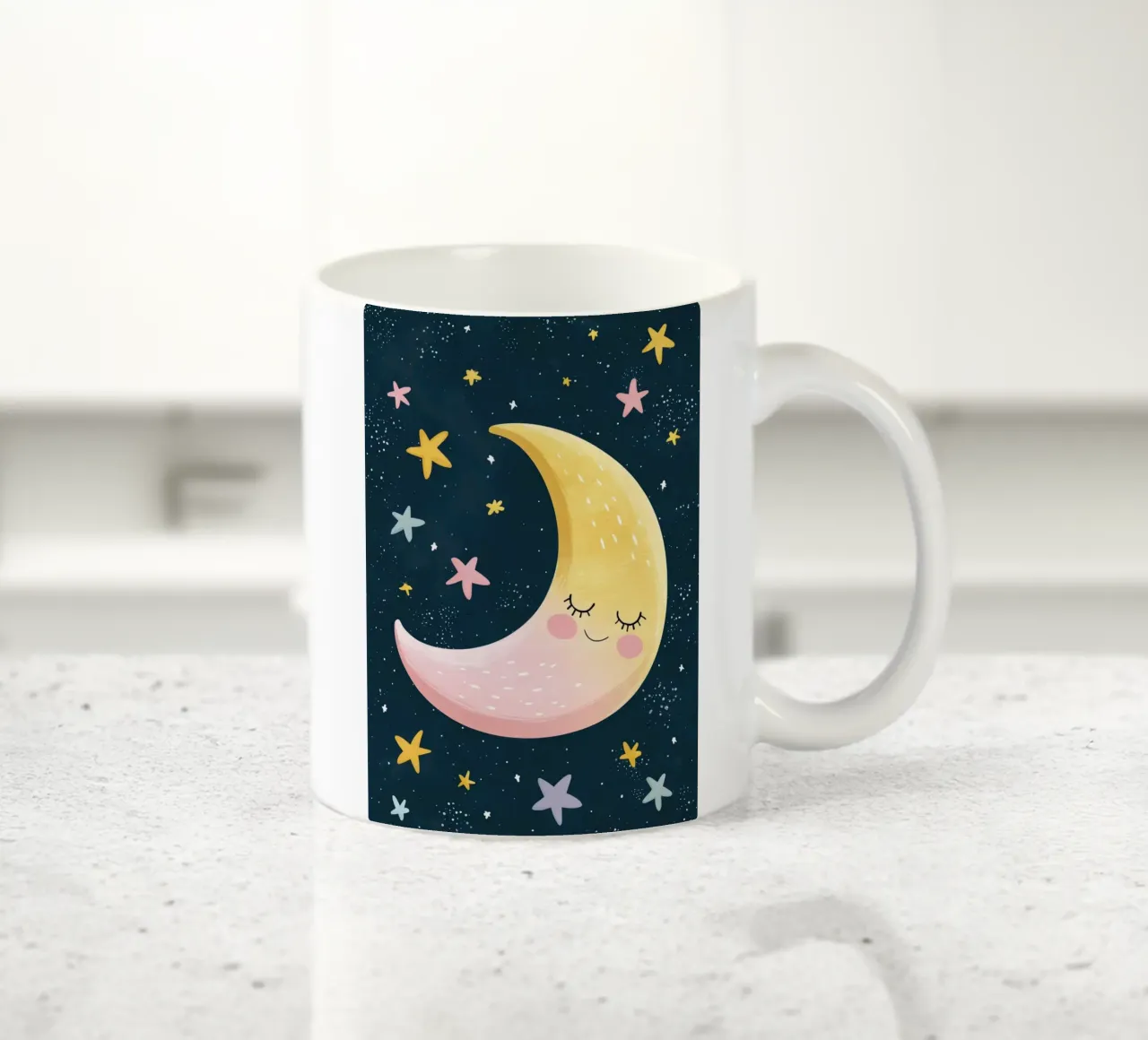 Lullaby Moon tazza in ceramica da Kiara