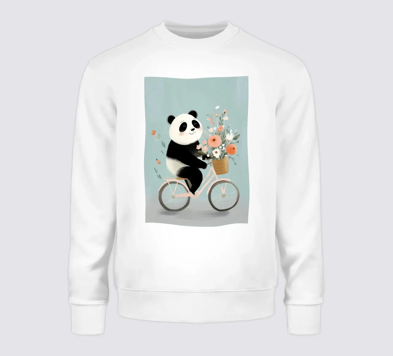 Panda on Wheels felpa da Kiara