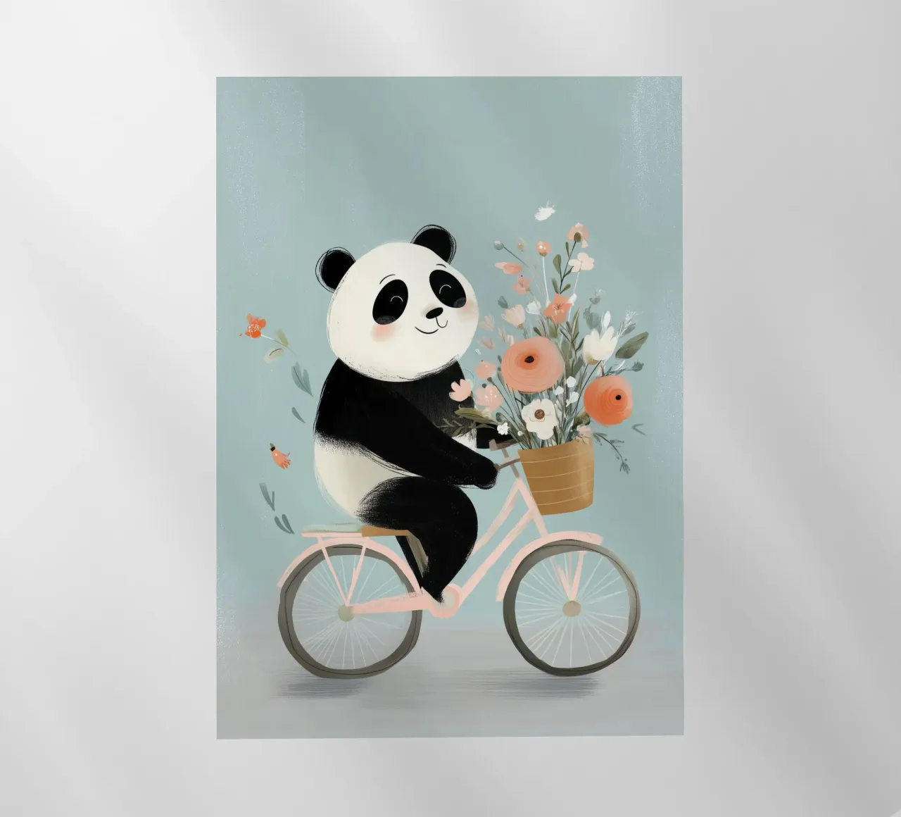 Panda on Wheels pellicola backlit da Kiara