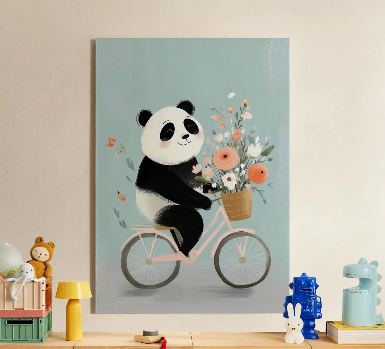 Panda on Wheels plexiglass da Kiara