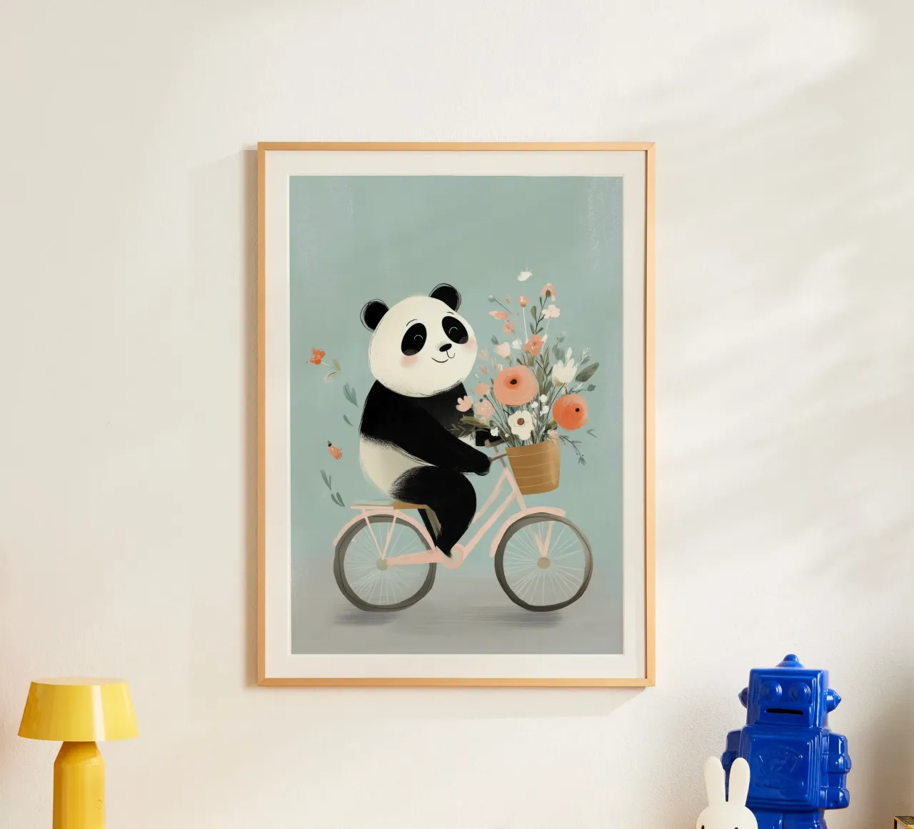 Panda on Wheels poster da Kiara