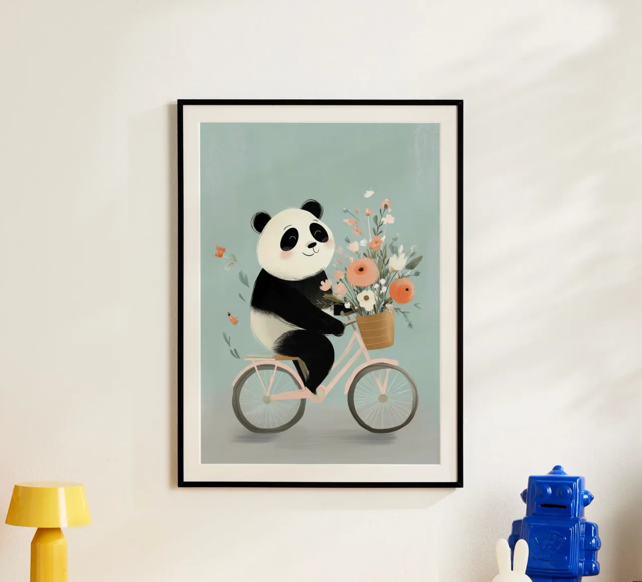 Panda on Wheels poster da Kiara