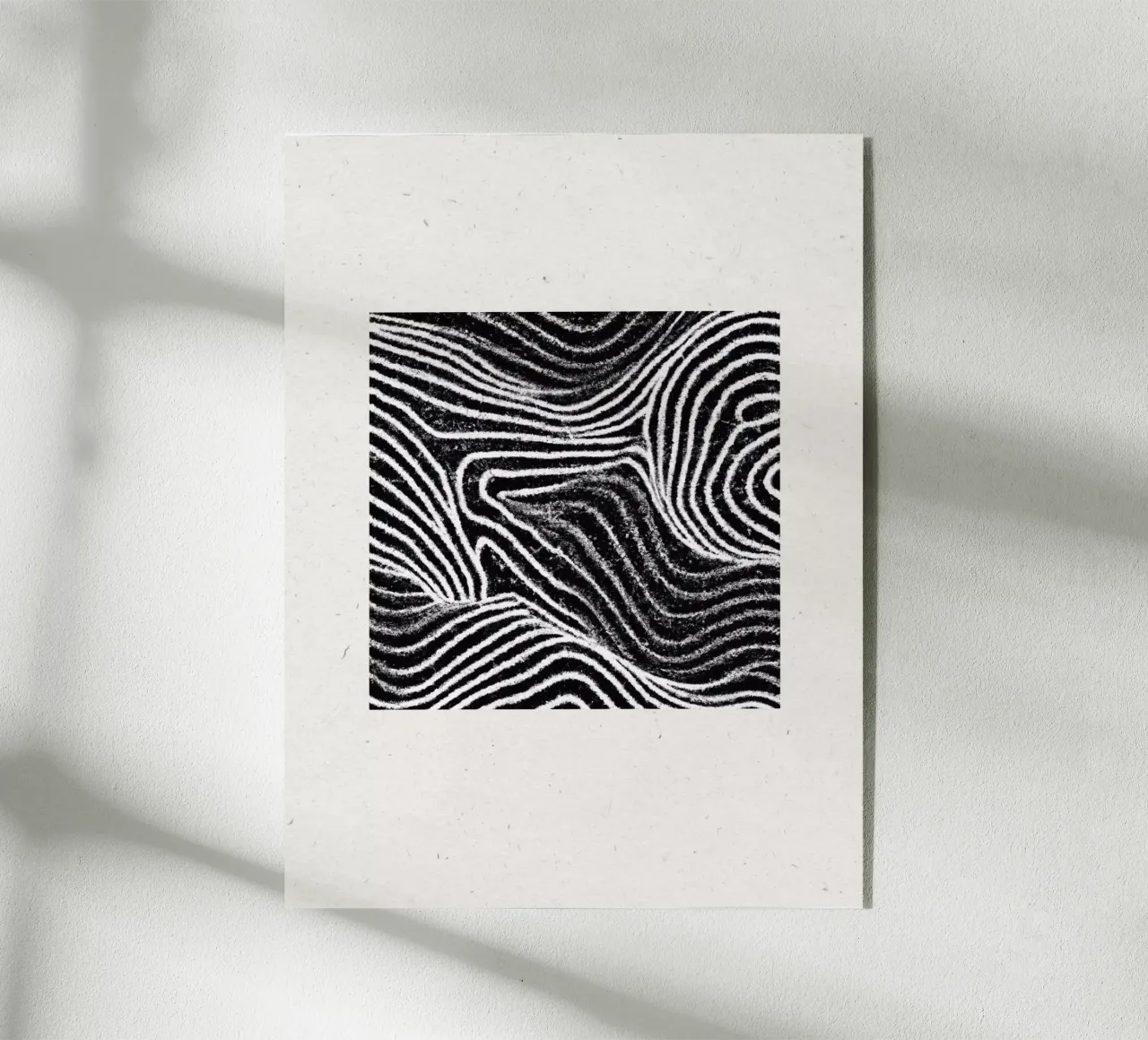 Grafica lineare n. 1 plexiglass da The Miuus Studio