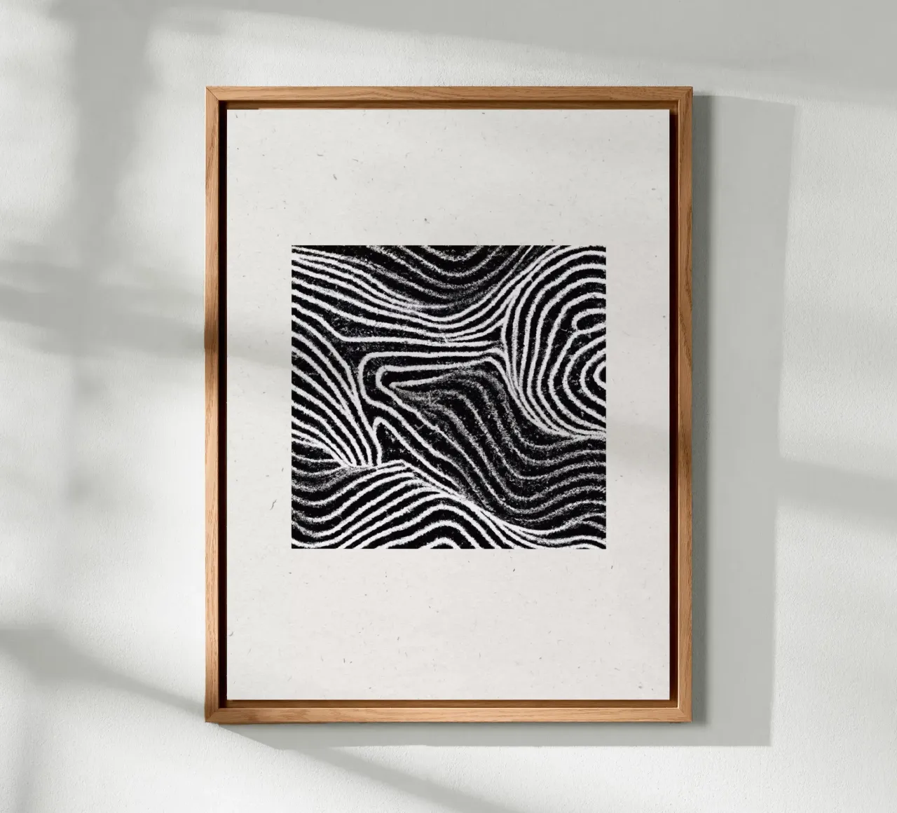 Grafica lineare n. 1 alluminio dibond da The Miuus Studio