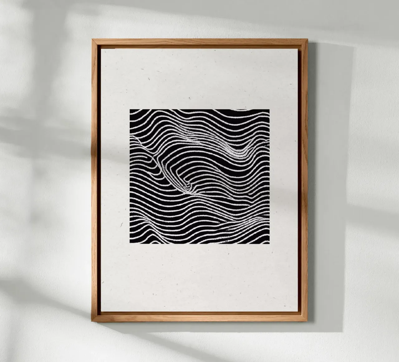 Grafica lineare n. 2 alluminio dibond da The Miuus Studio