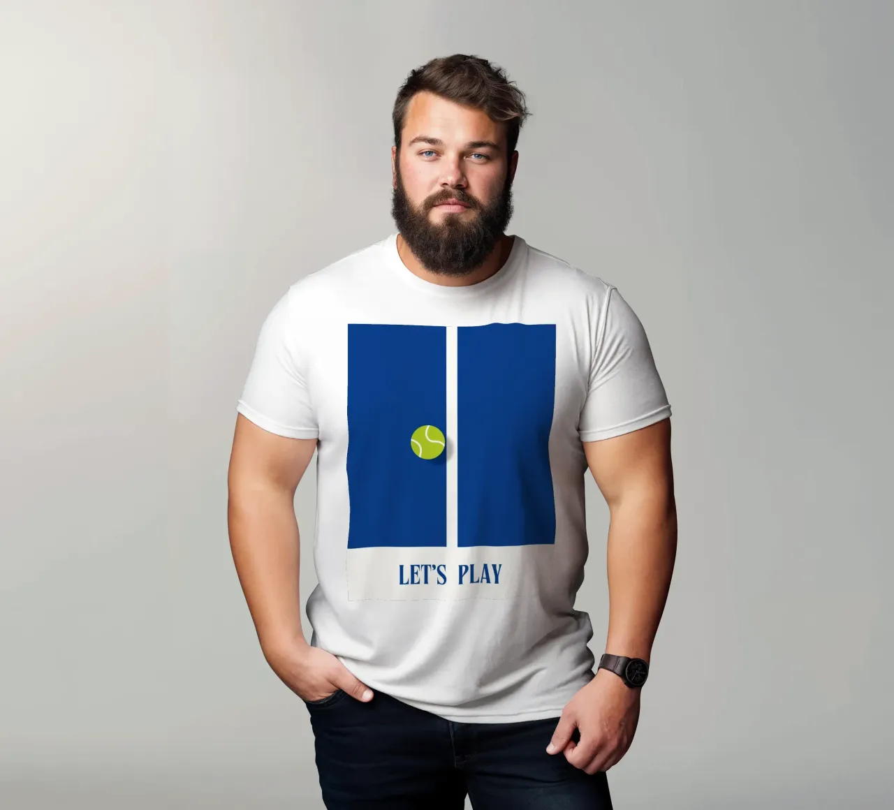 Let's Play t-shirt da Diesdas Ananas Design