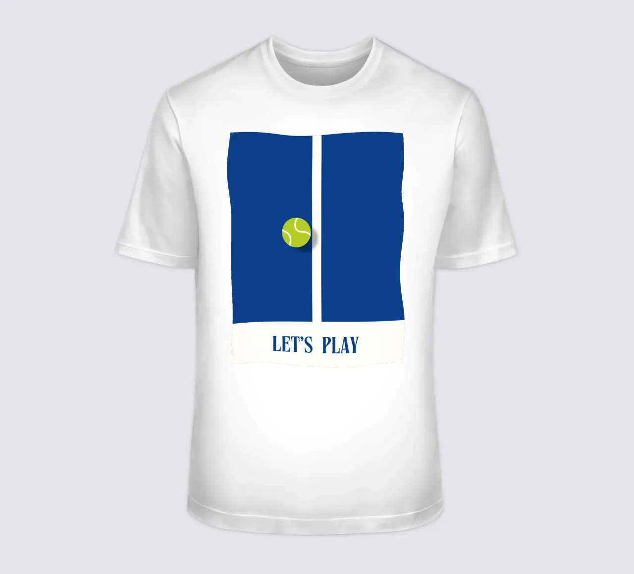 Let's Play t-shirt da Diesdas Ananas Design