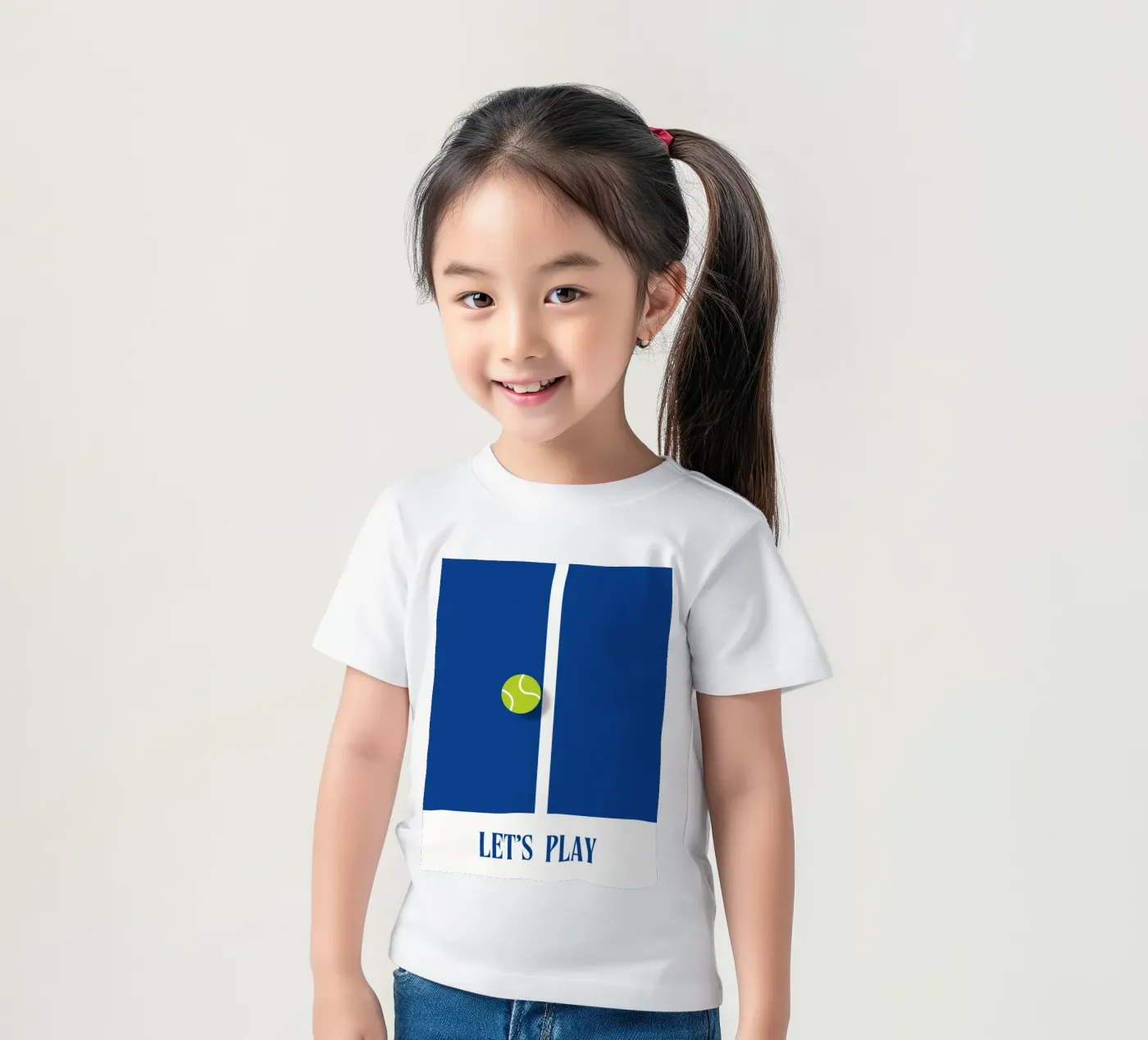 Let's Play t-shirt bambini da Diesdas Ananas Design