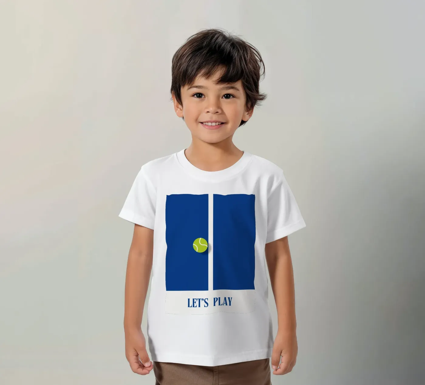 Let's Play t-shirt bambini da Diesdas Ananas Design