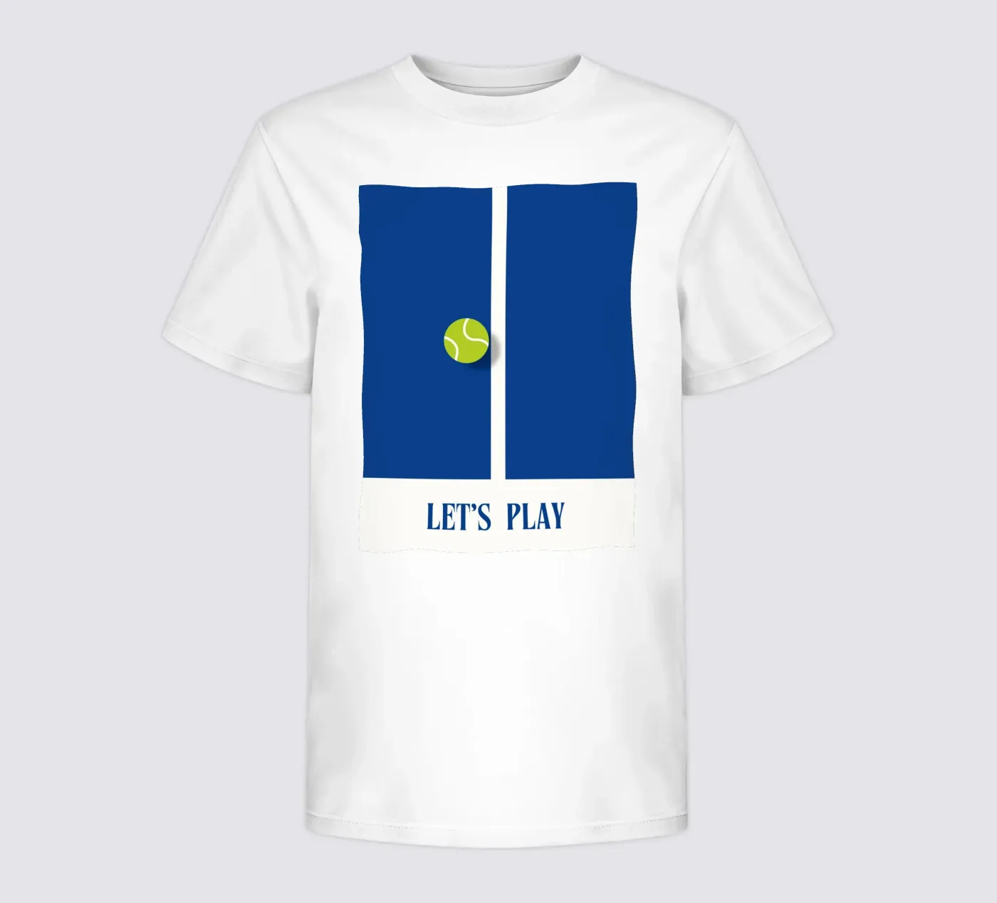 Let's Play t-shirt bambini da Diesdas Ananas Design