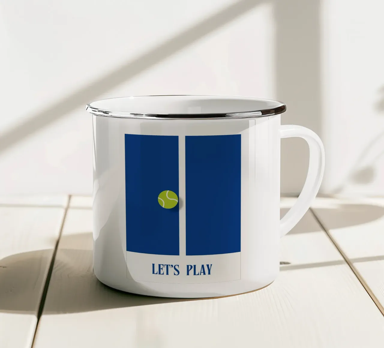 Let's Play tazza in smalto da Diesdas Ananas Design