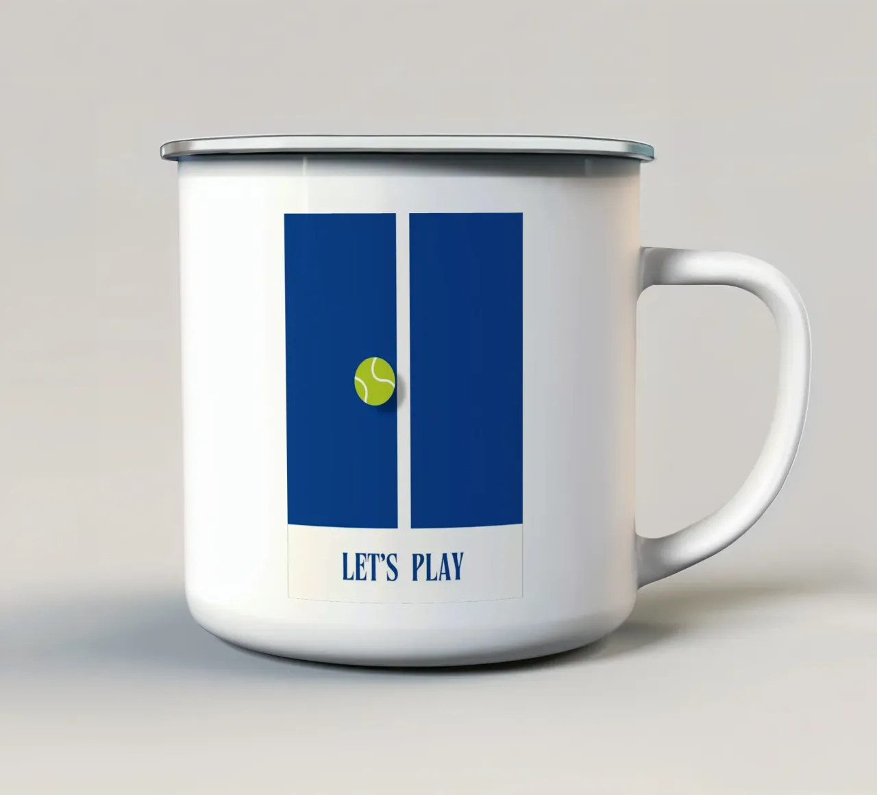 Let's Play tazza in smalto da Diesdas Ananas Design