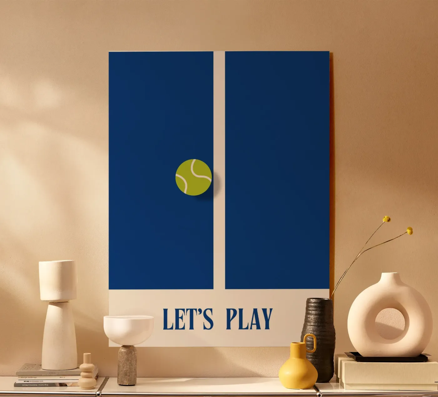 Let's Play Acryl-Glas von Diesdas Ananas Design