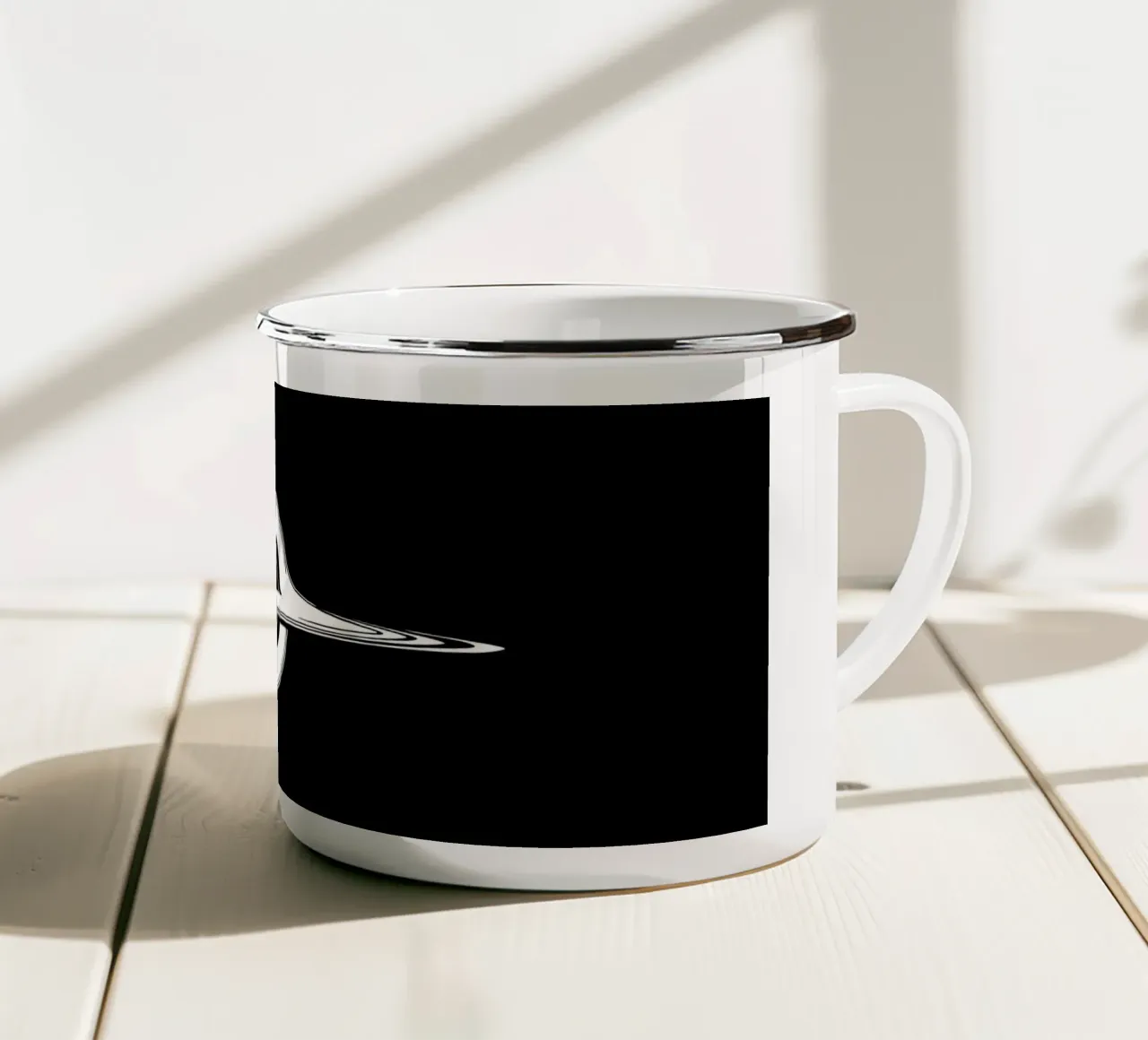 interstellar wormhole tazza in smalto da 7115