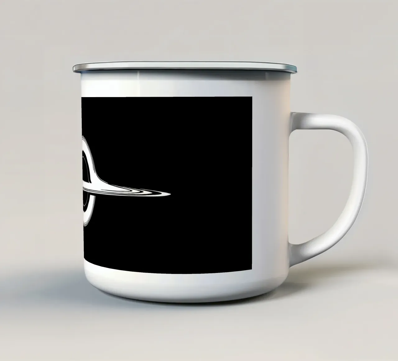 interstellar wormhole tazza in smalto da 7115