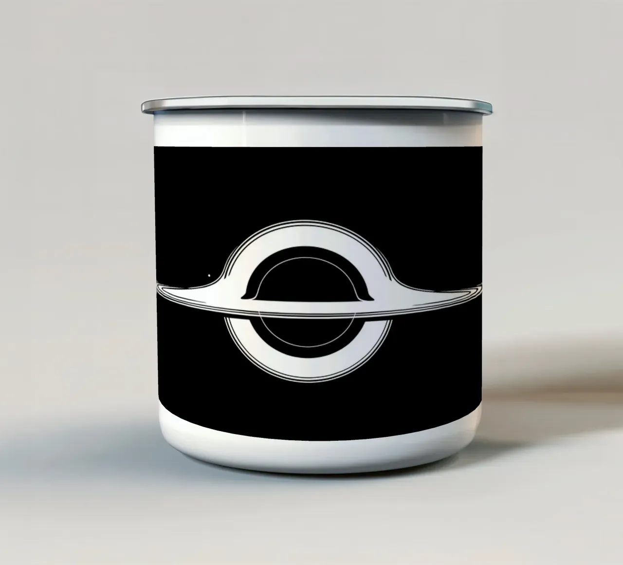 interstellar wormhole tazza in smalto da 7115