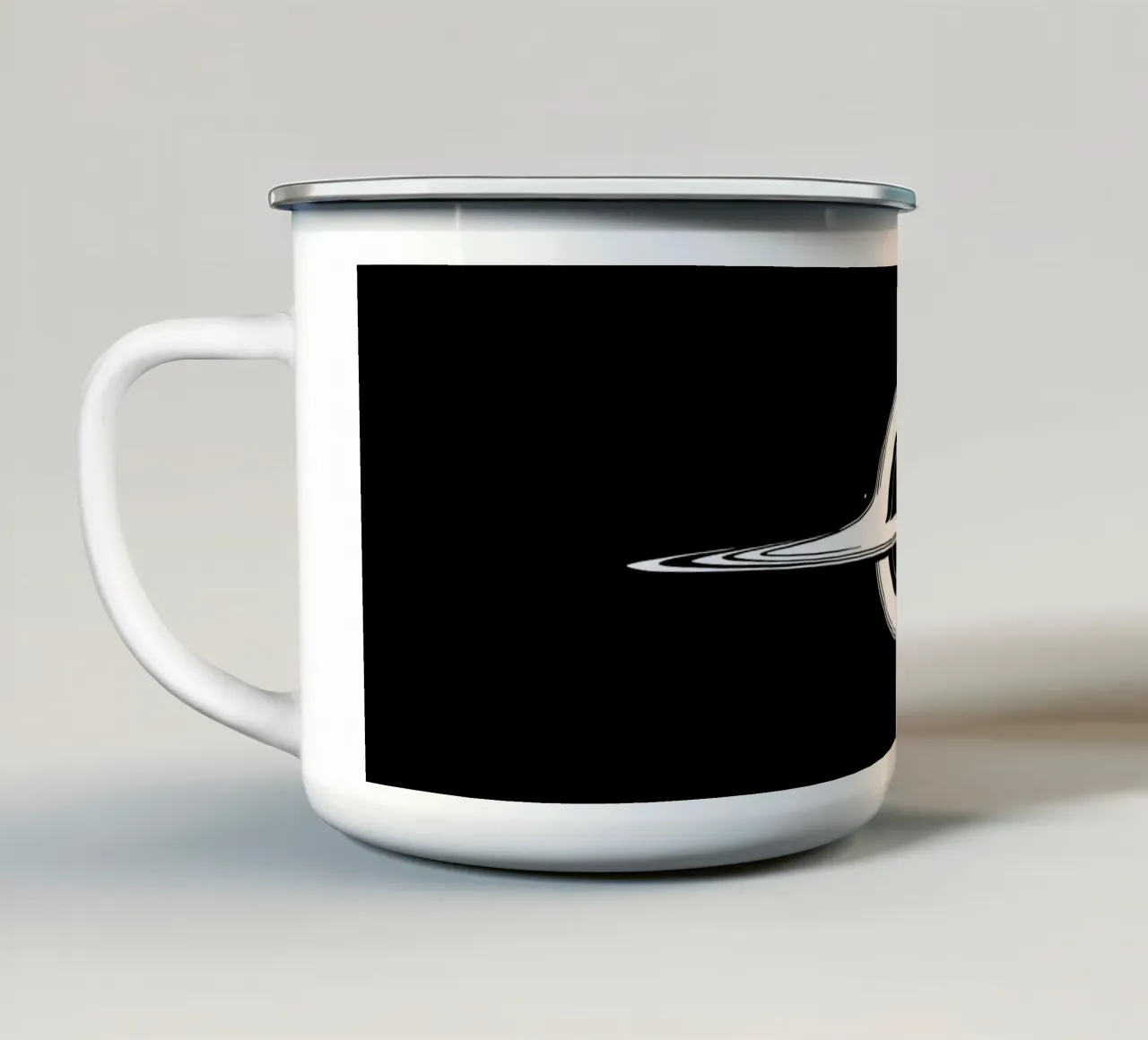 interstellar wormhole tazza in smalto da 7115