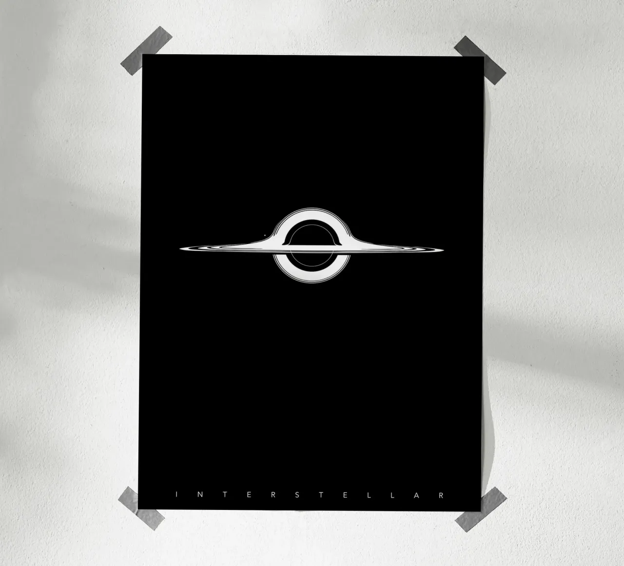 interstellar wormhole poster by 7115