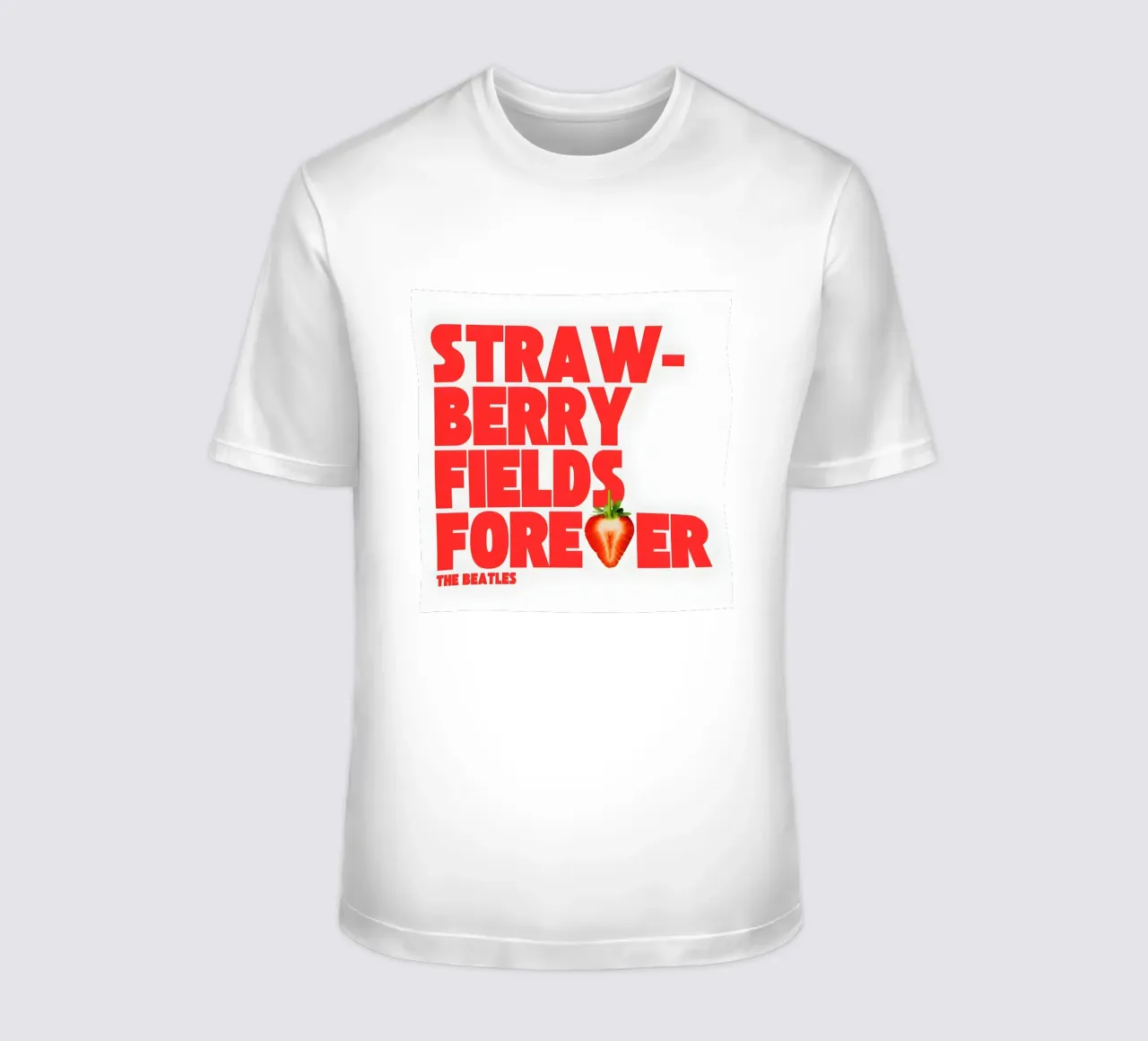 Strawberry Fields Forever t-shirt da Type & Tape
