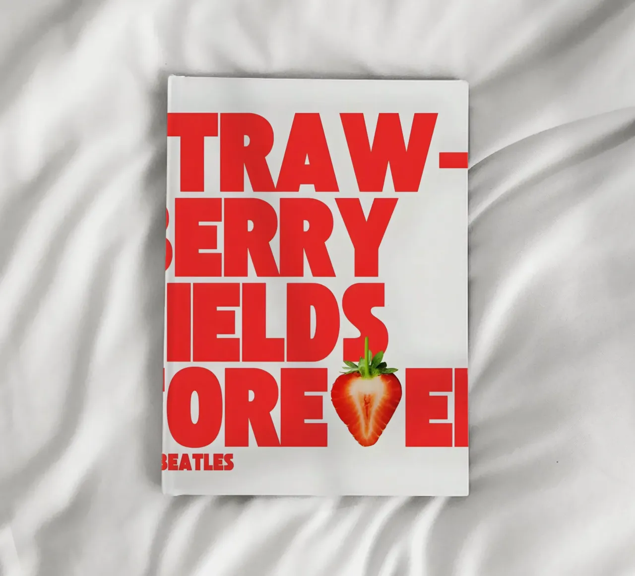 Strawberry Fields Forever notebook by Type & Tape