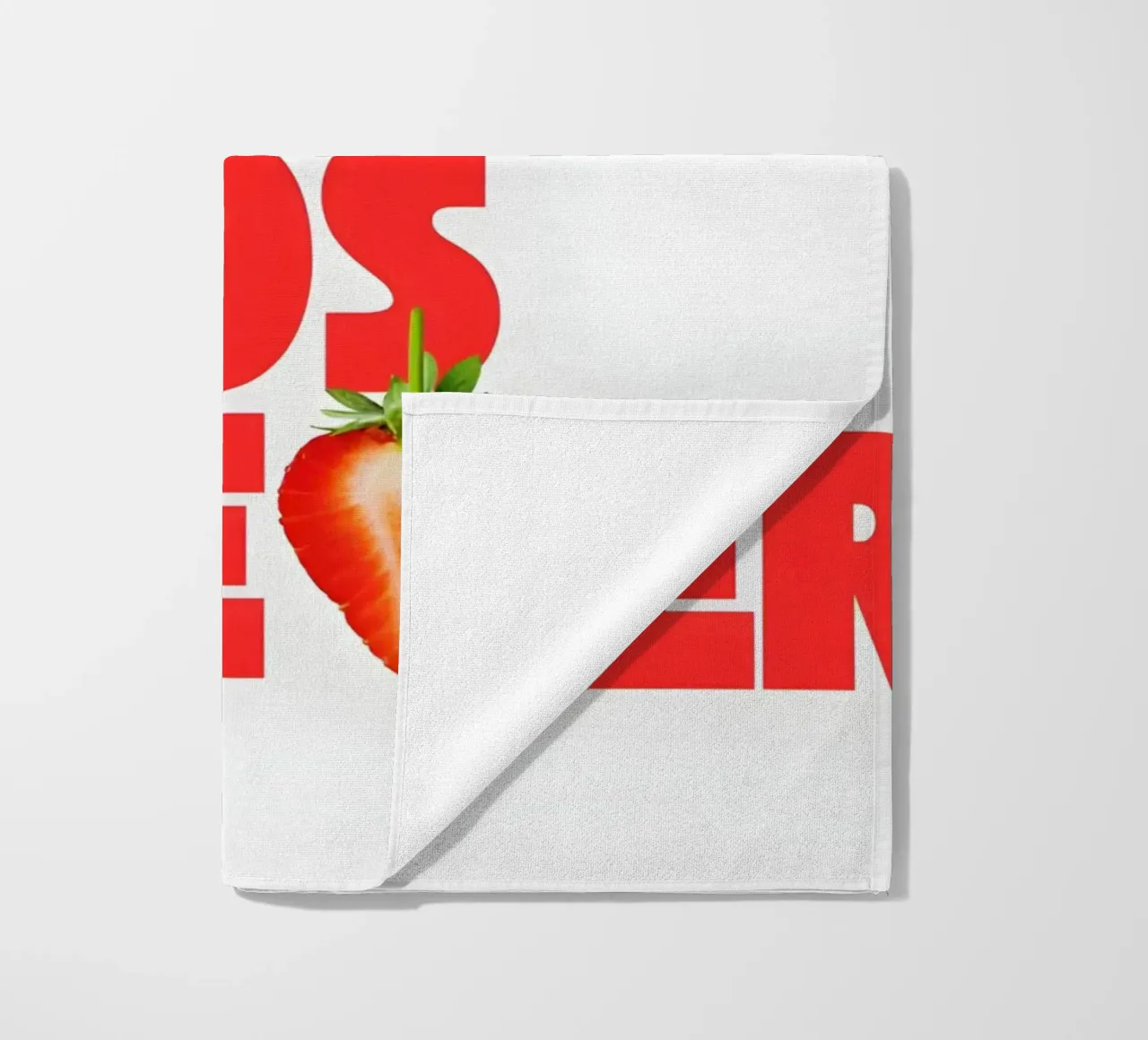 Strawberry Fields Forever telo mare da Type & Tape