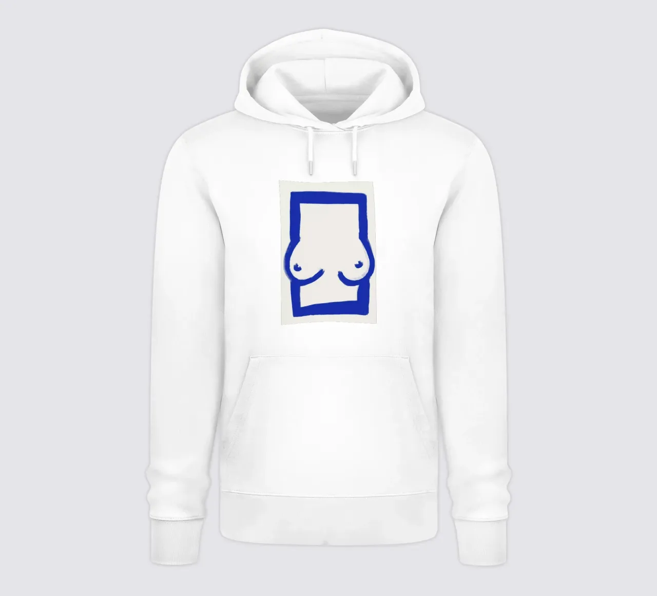 Blue Frame felpa con cappuccio da treechild