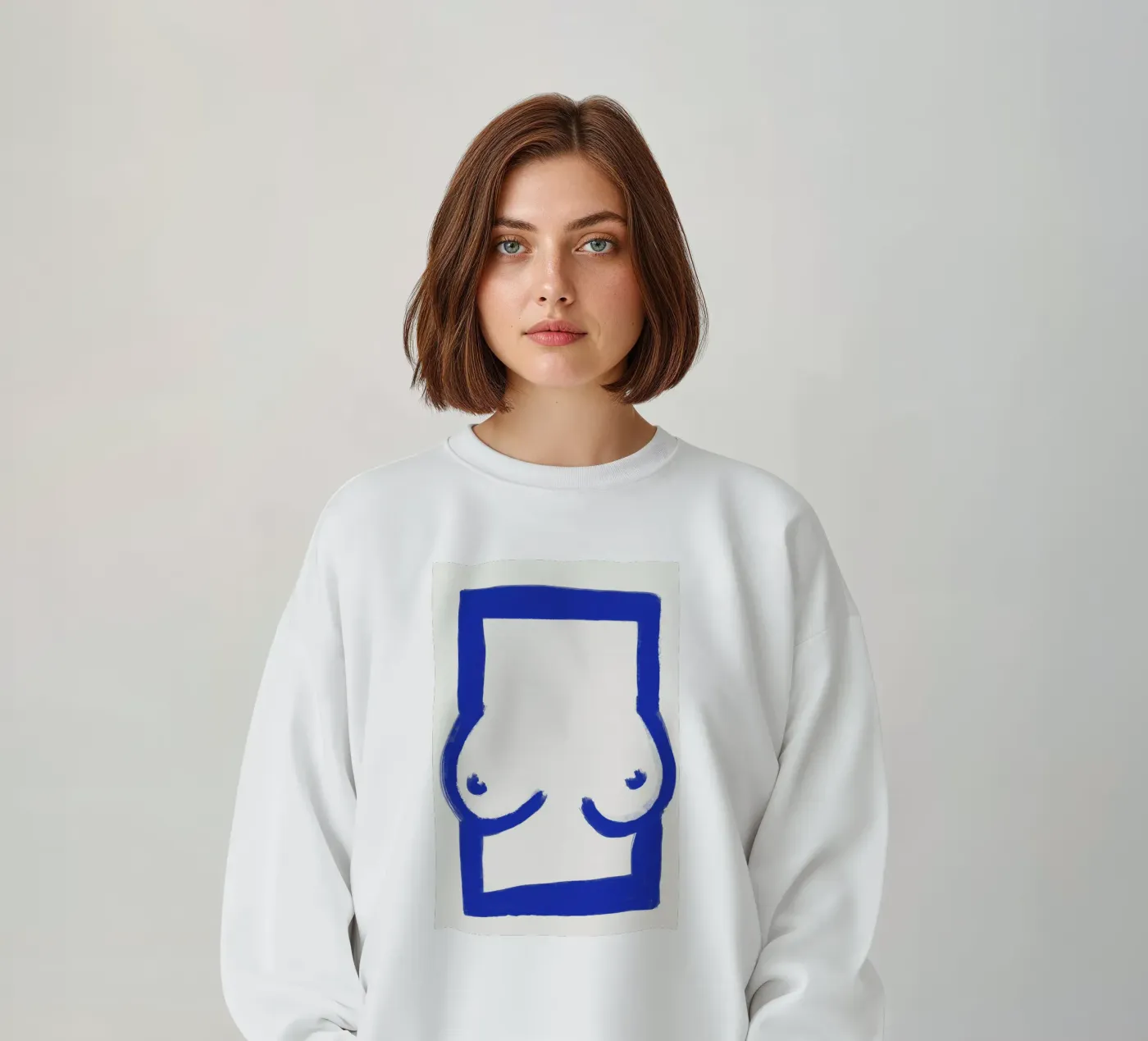 Blue Frame felpa da treechild