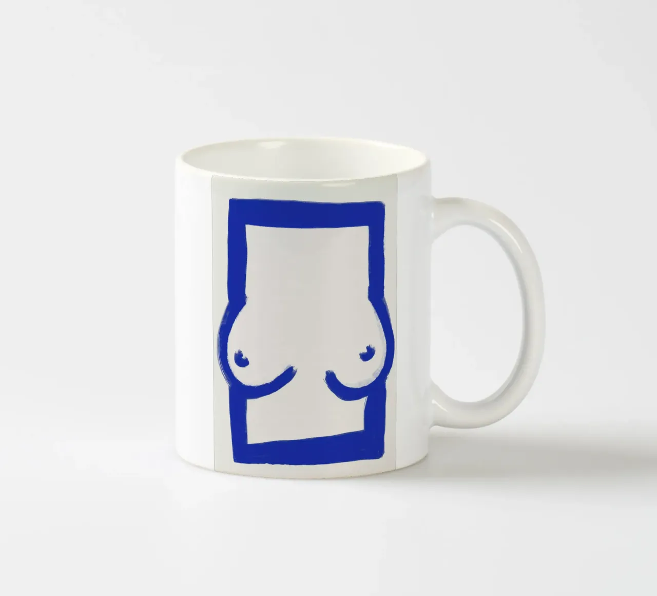 Blue Frame tazza in ceramica da treechild