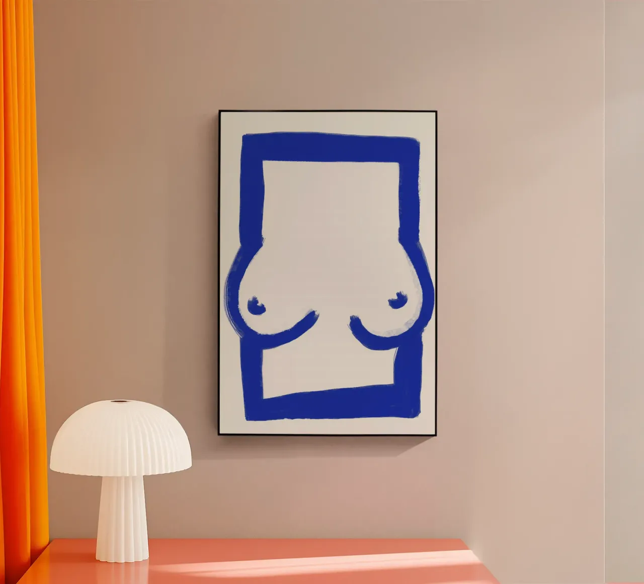 Blue Frame plexiglass da treechild