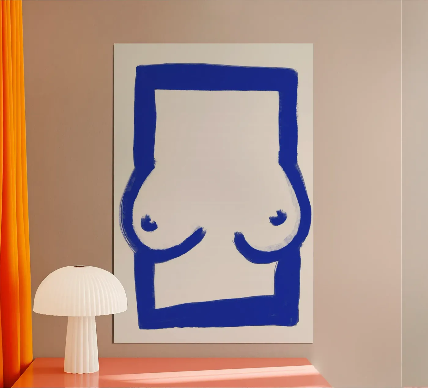 Blue Frame poster van treechild