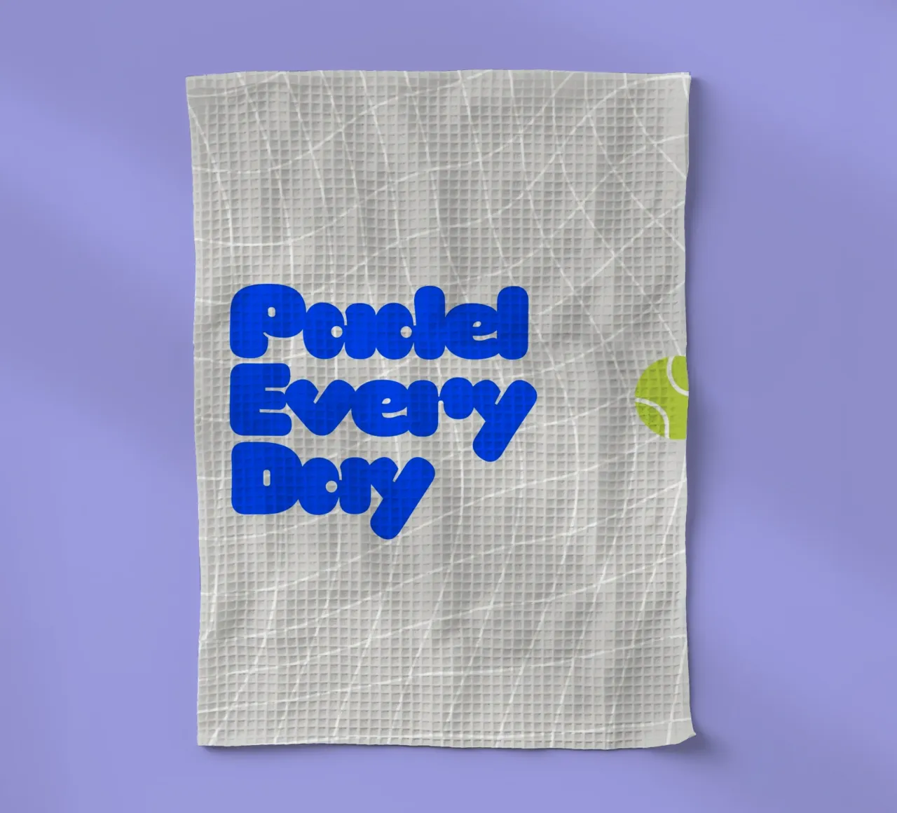 Padel Every Day canovaccio da cucina da Diesdas Ananas Design