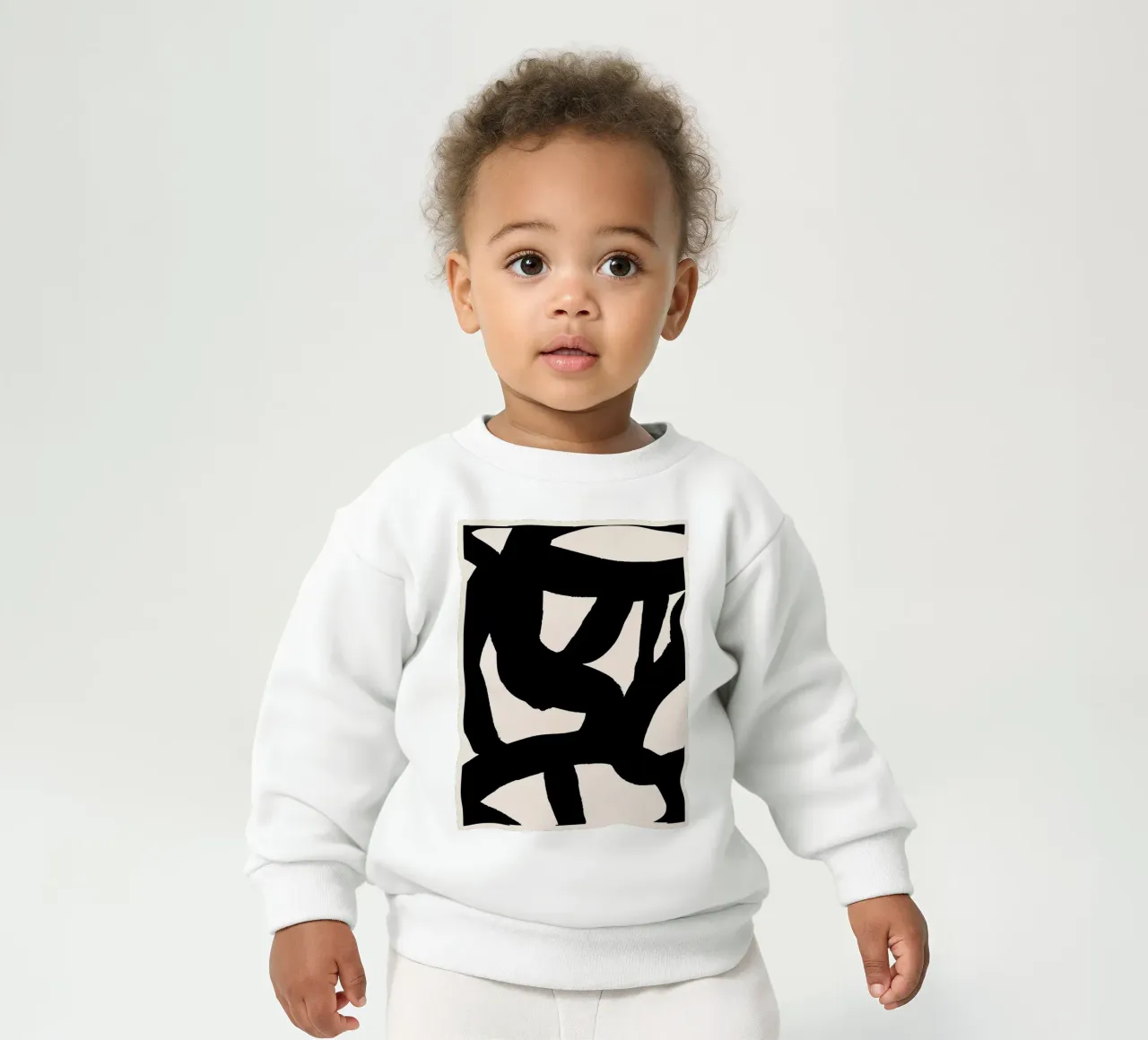 Modern Abstract Art 118 baby sweatshirt by ThingDesign