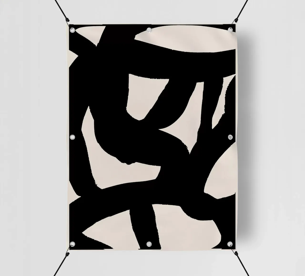 Arte astratta moderna 118 telo in pvc da ThingDesign