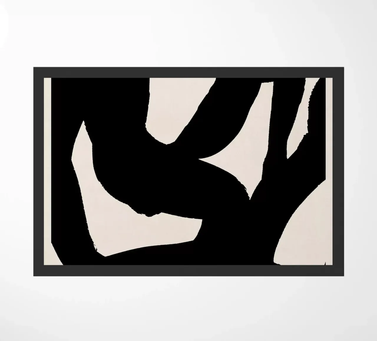 Modern Abstract Art 118 doormat by ThingDesign