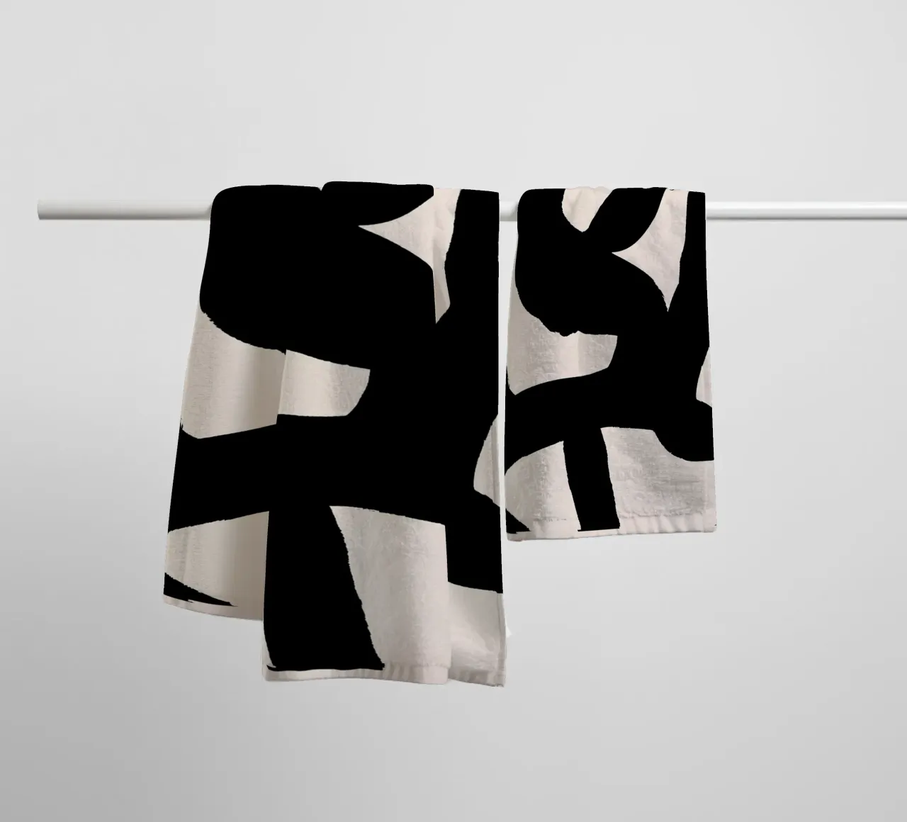 Modern Abstract Art 118 towel by ThingDesign