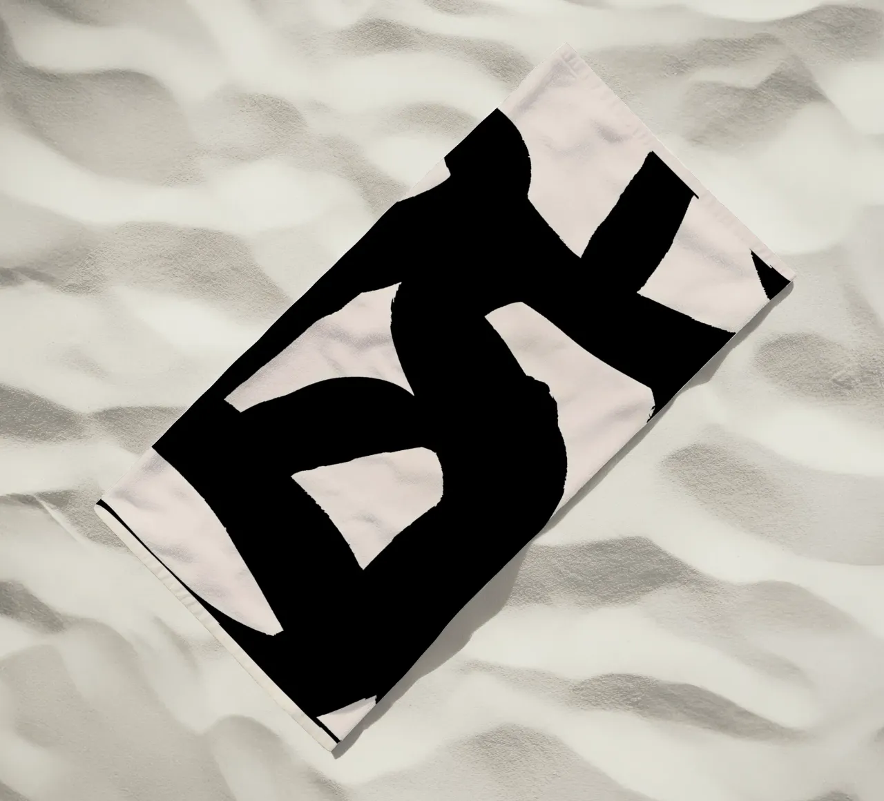 Modern Abstract Art 118 beach towel by ThingDesign