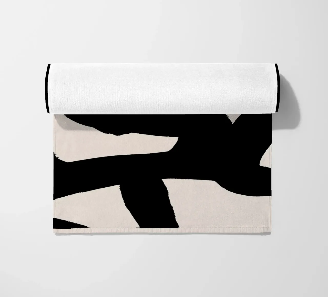 Modern Abstract Art 118 beach towel by ThingDesign