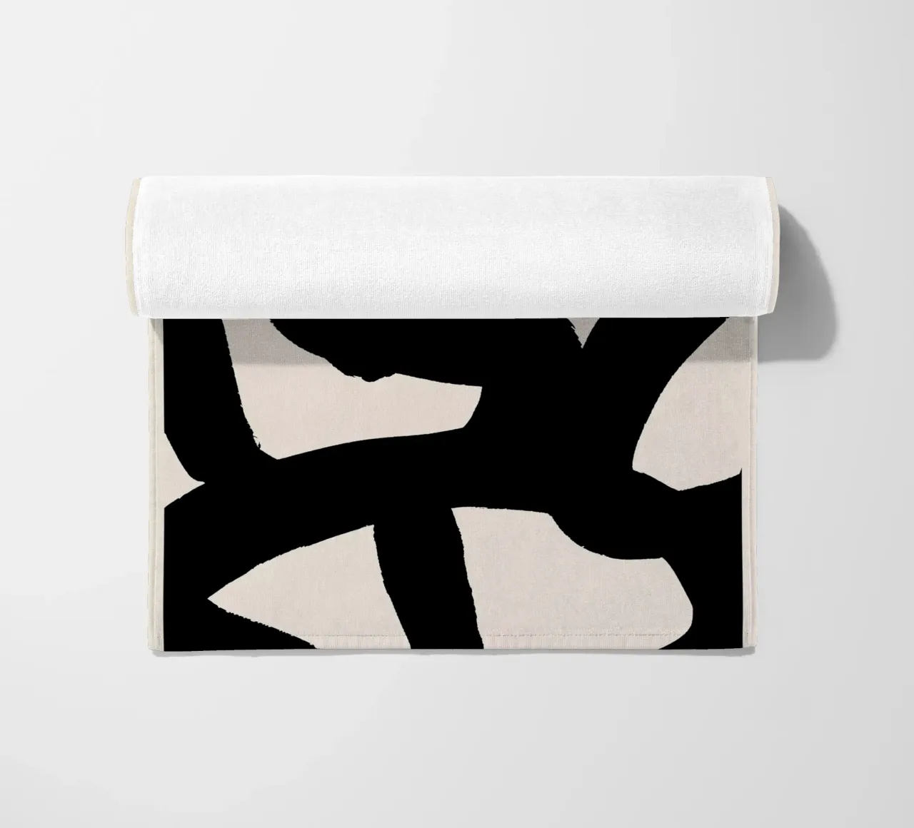 Modern Abstract Art 118 beach towel by ThingDesign